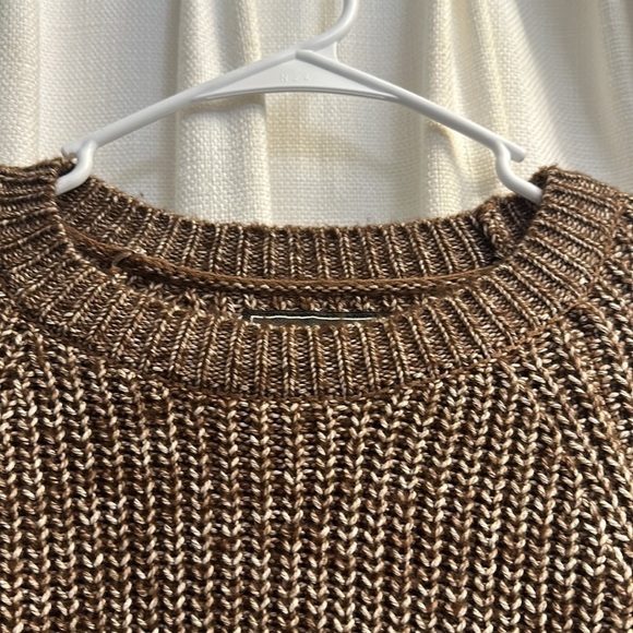 NWOT Men’s Jachs New York Copper Marled Ribbed Crewneck Sweater Size Medium - Picture 5 of 10
